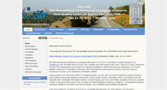 Desktop Screenshot of iccs2013.hbcse.tifr.res.in
