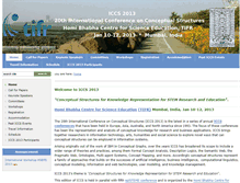 Tablet Screenshot of iccs2013.hbcse.tifr.res.in