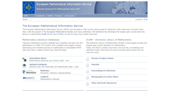 Desktop Screenshot of emis.math.tifr.res.in